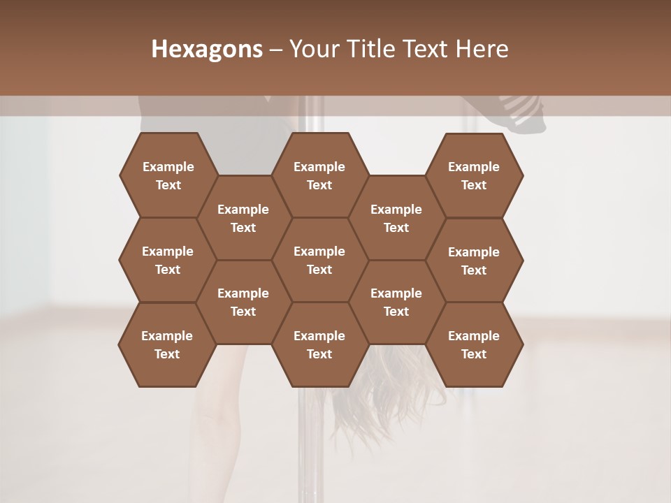 Cute Table Fitness PowerPoint Template