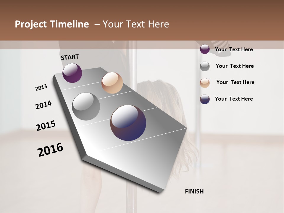 Cute Table Fitness PowerPoint Template