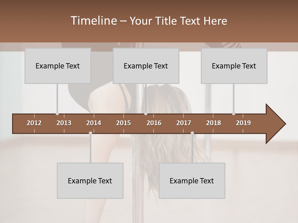 Cute Table Fitness PowerPoint Template