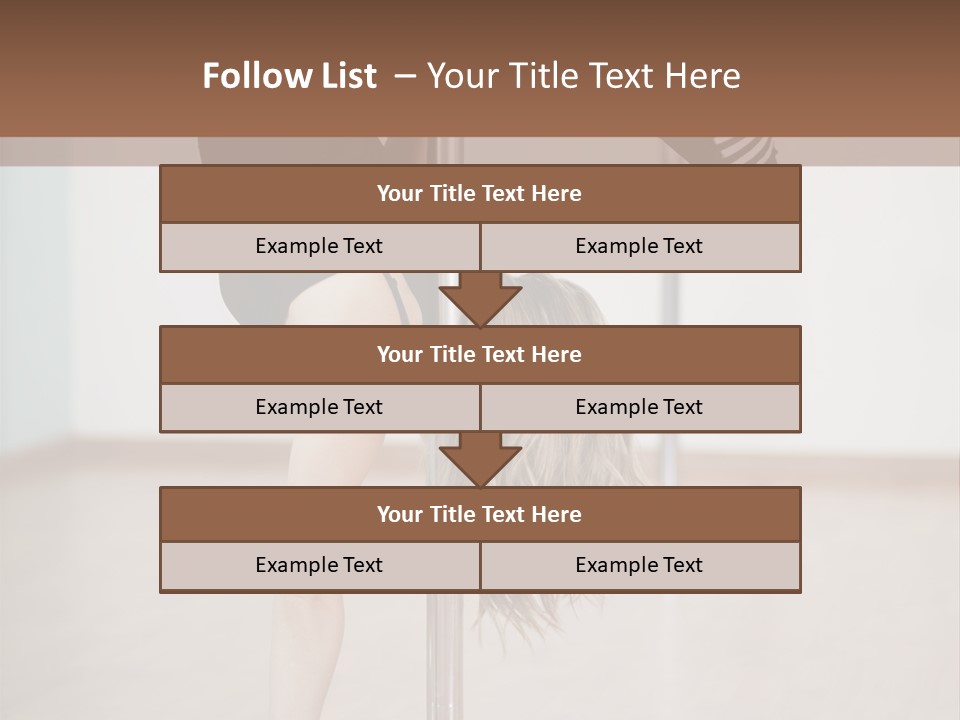Cute Table Fitness PowerPoint Template