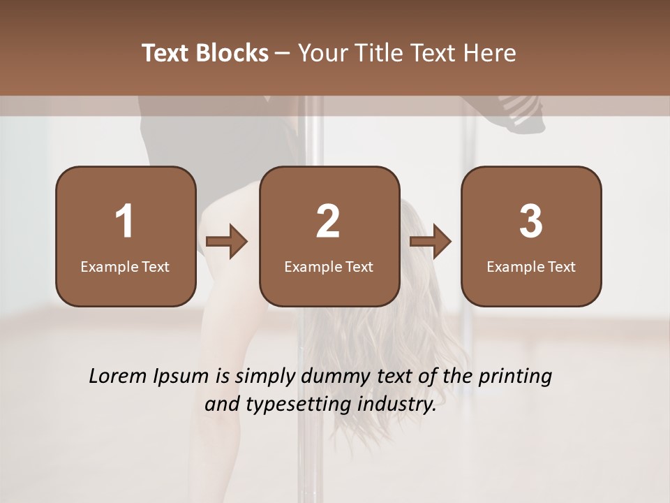 Cute Table Fitness PowerPoint Template
