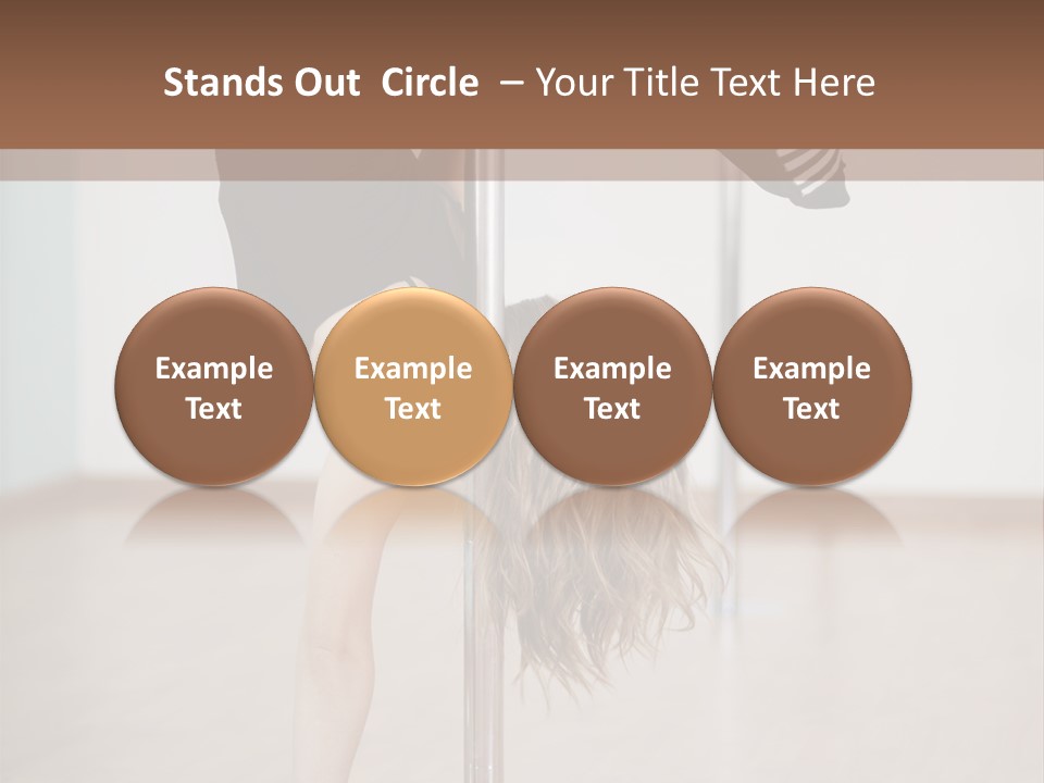 Cute Table Fitness PowerPoint Template