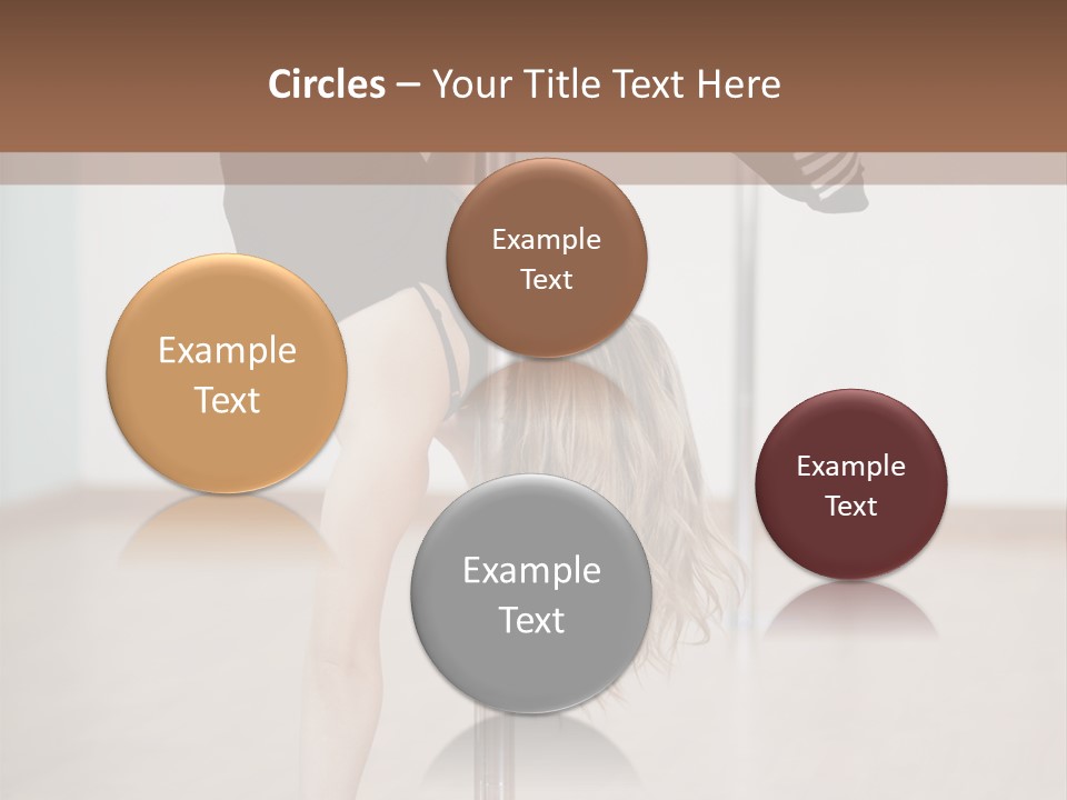 Cute Table Fitness PowerPoint Template