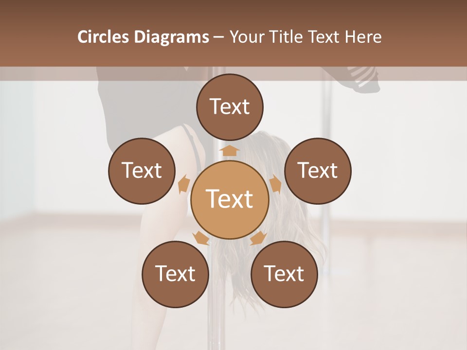 Cute Table Fitness PowerPoint Template
