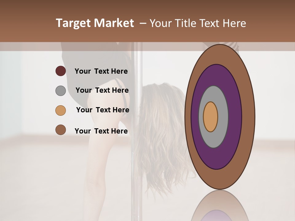 Cute Table Fitness PowerPoint Template