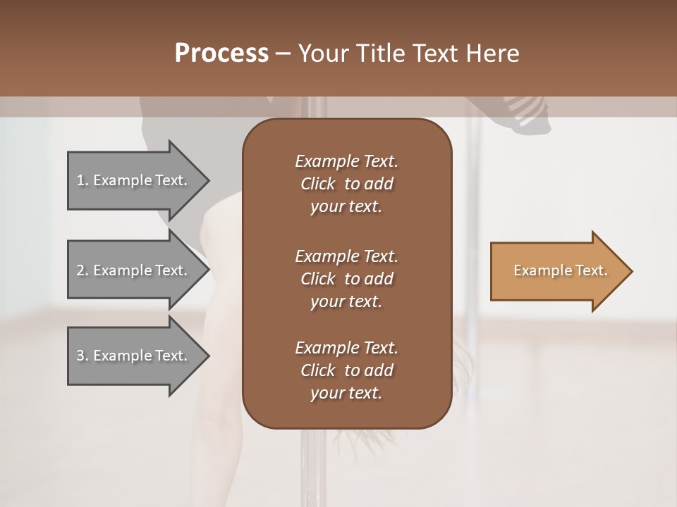 Cute Table Fitness PowerPoint Template