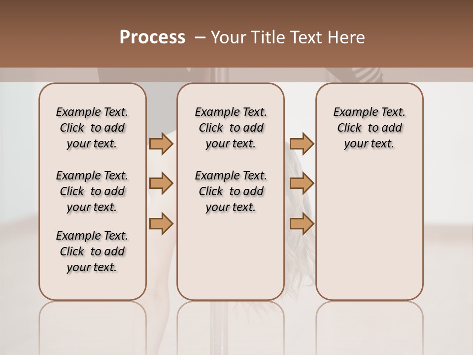 Cute Table Fitness PowerPoint Template