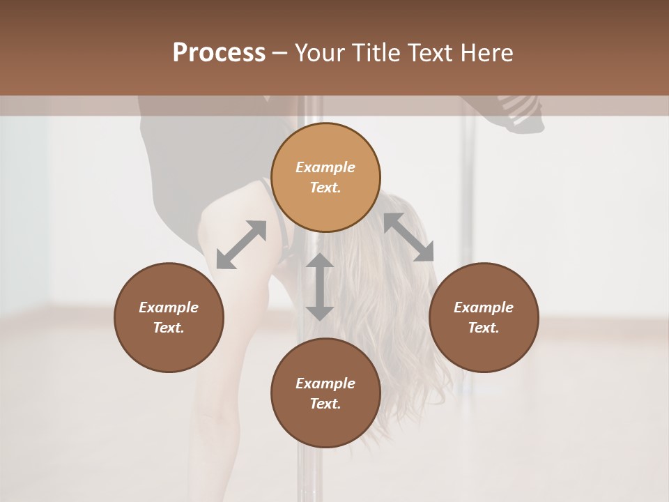 Cute Table Fitness PowerPoint Template