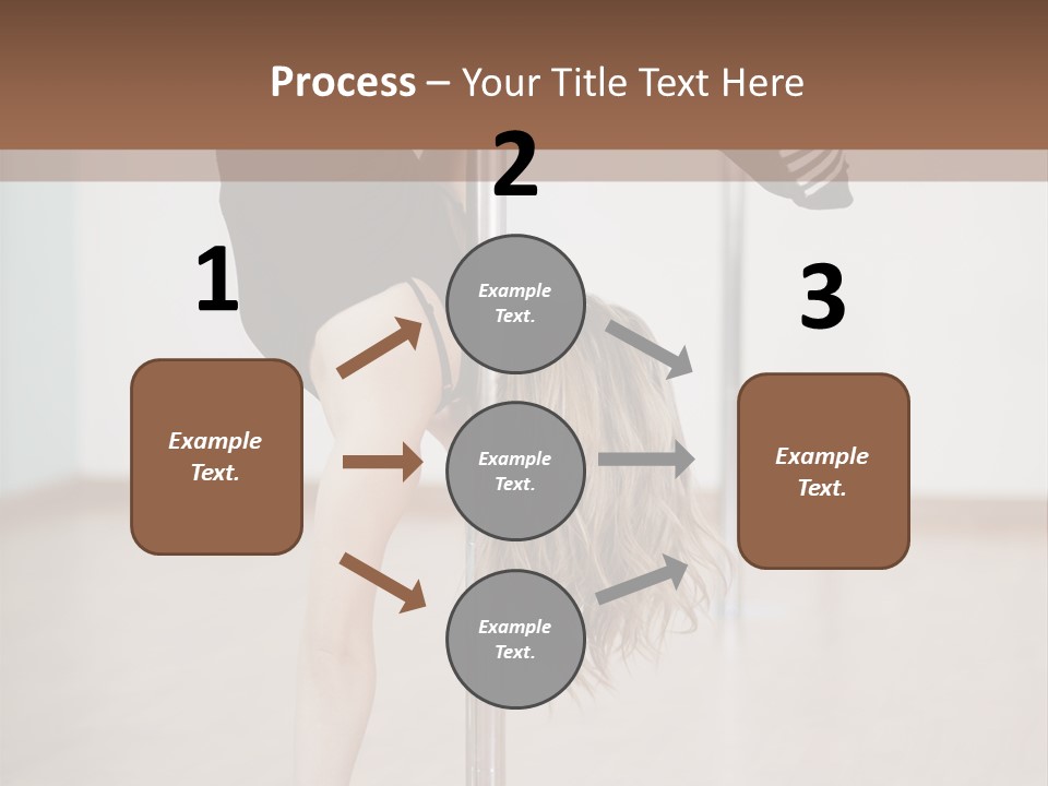 Cute Table Fitness PowerPoint Template