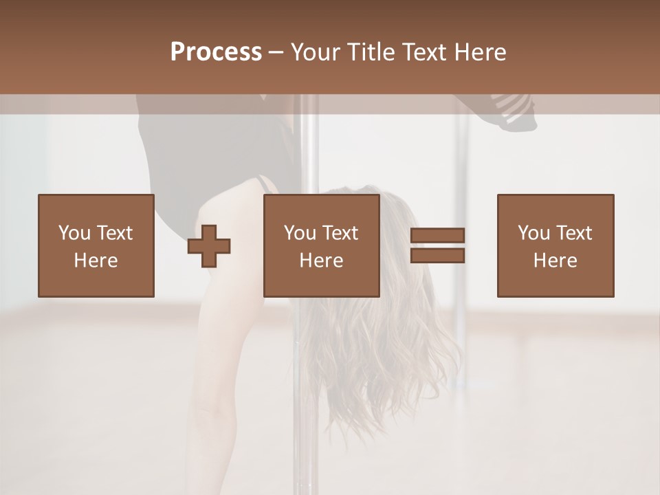 Cute Table Fitness PowerPoint Template