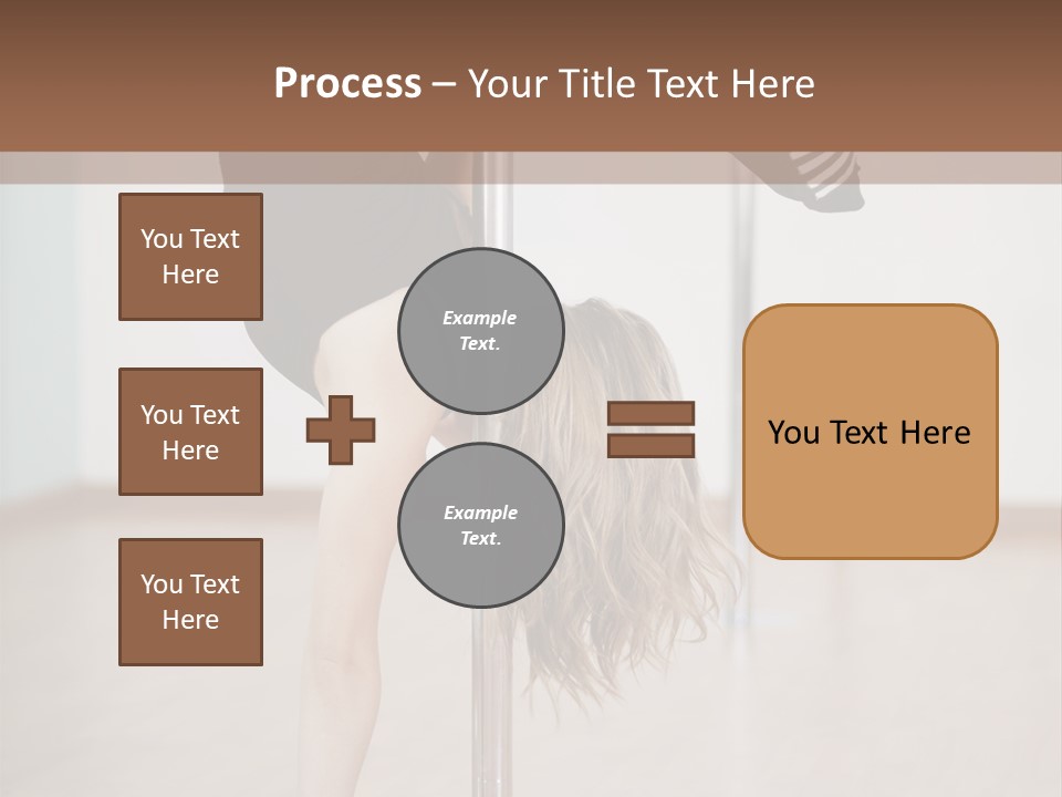 Cute Table Fitness PowerPoint Template