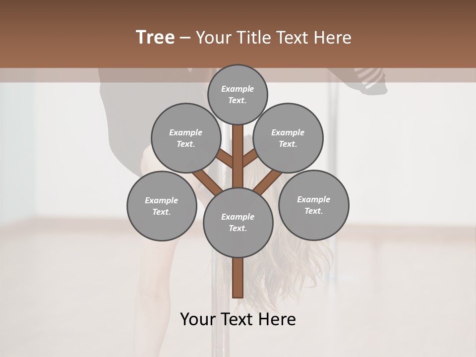 Cute Table Fitness PowerPoint Template