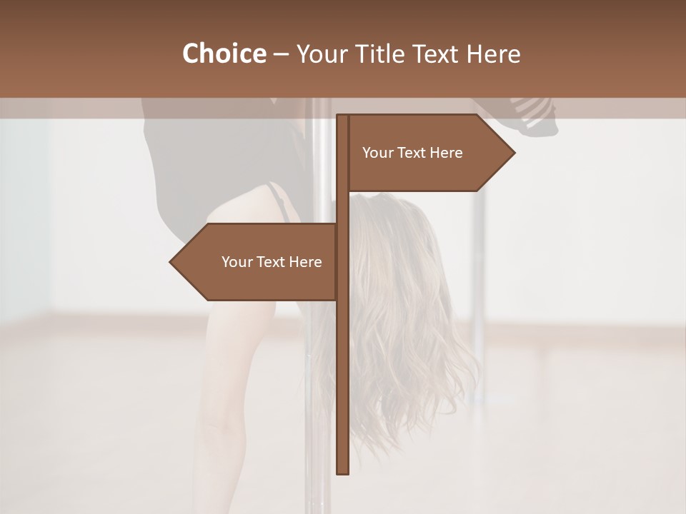 Cute Table Fitness PowerPoint Template