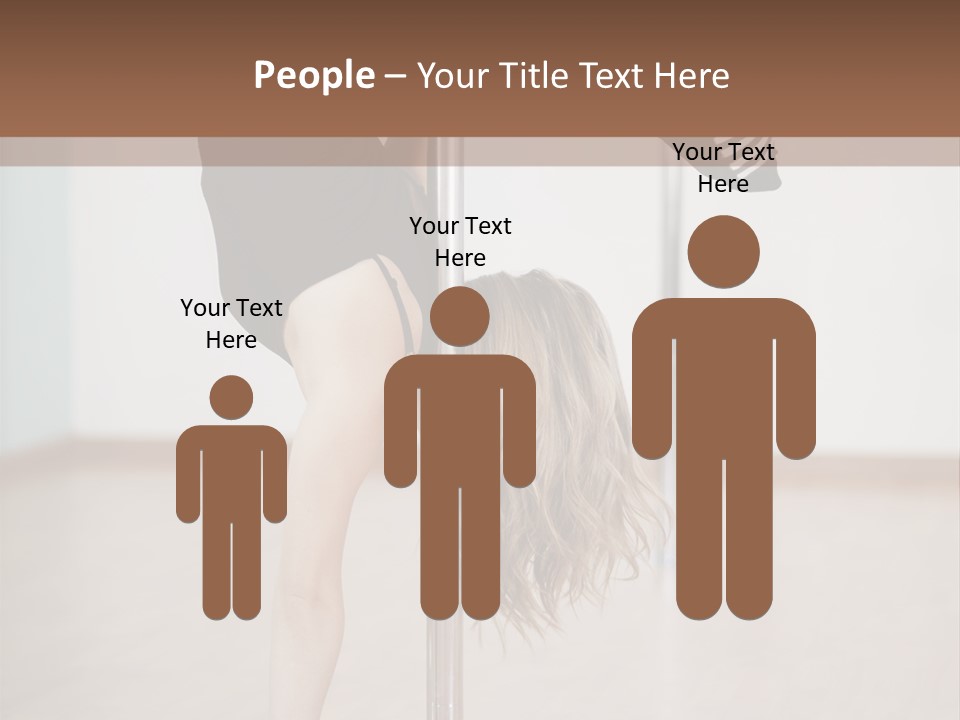 Cute Table Fitness PowerPoint Template