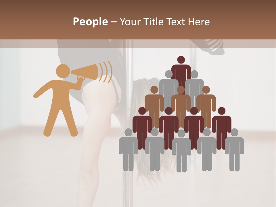 Cute Table Fitness PowerPoint Template