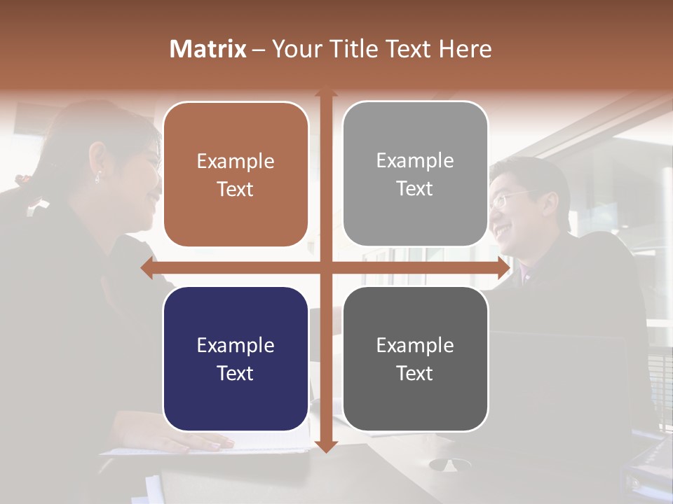 Businessman Wear Handsome PowerPoint Template