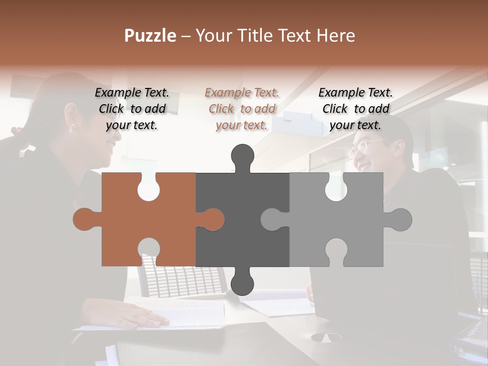 Businessman Wear Handsome PowerPoint Template