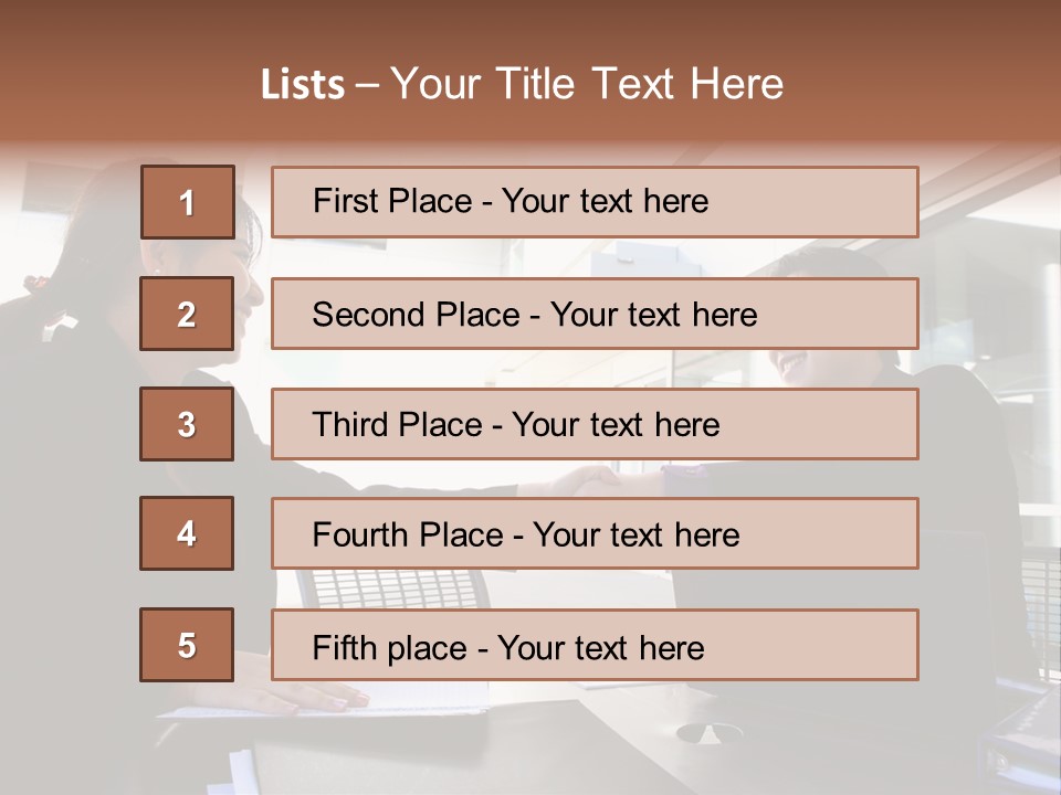 Businessman Wear Handsome PowerPoint Template