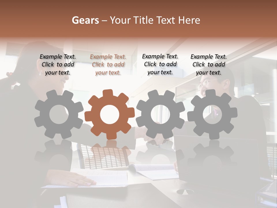 Businessman Wear Handsome PowerPoint Template