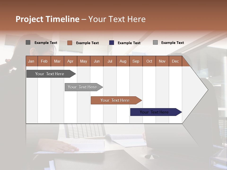 Businessman Wear Handsome PowerPoint Template