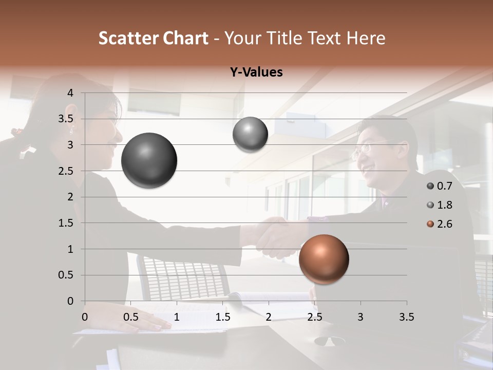 Businessman Wear Handsome PowerPoint Template