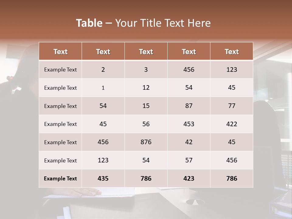 Businessman Wear Handsome PowerPoint Template