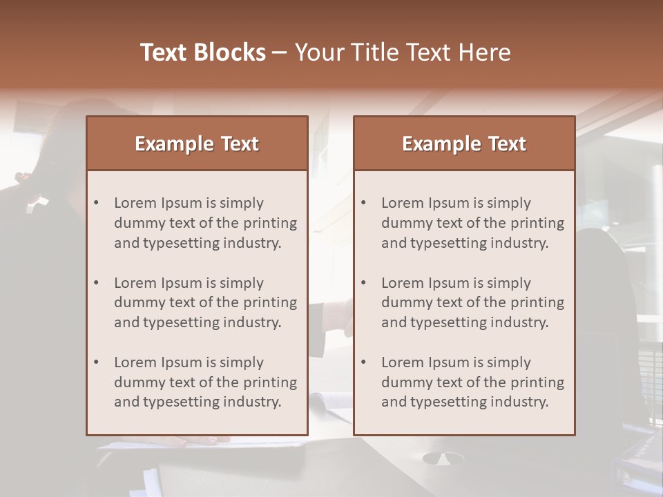 Businessman Wear Handsome PowerPoint Template