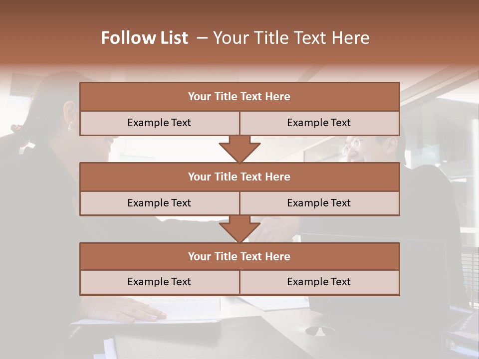 Businessman Wear Handsome PowerPoint Template