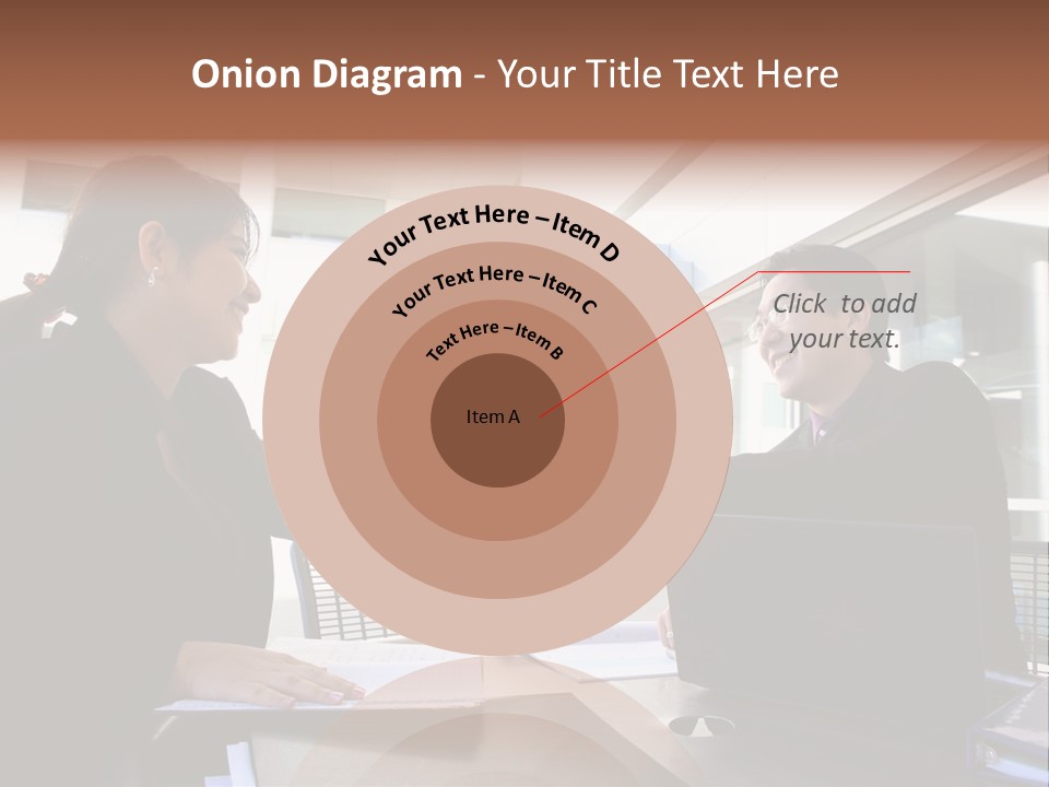 Businessman Wear Handsome PowerPoint Template