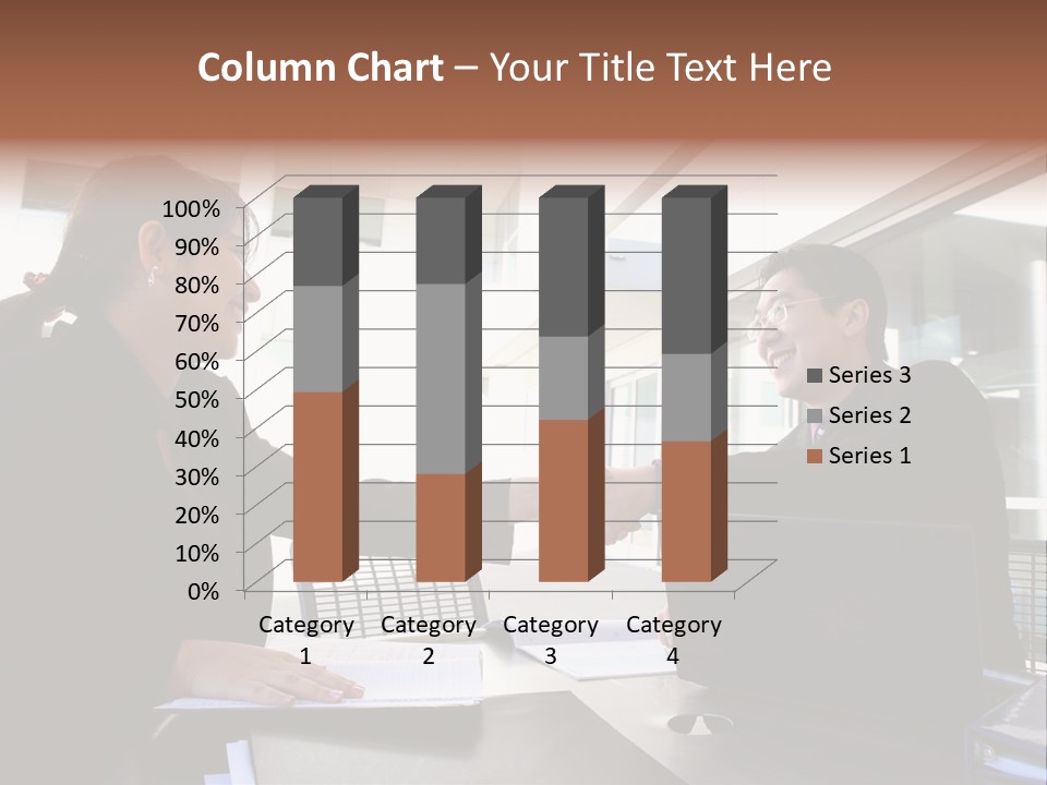 Businessman Wear Handsome PowerPoint Template
