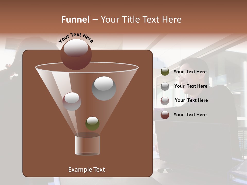 Businessman Wear Handsome PowerPoint Template