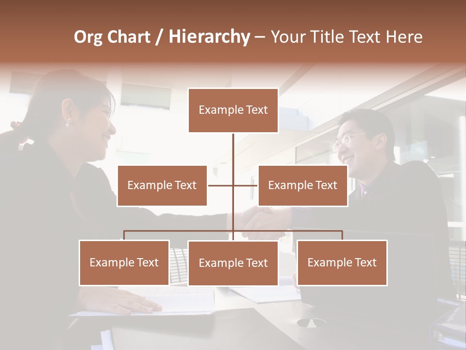 Businessman Wear Handsome PowerPoint Template