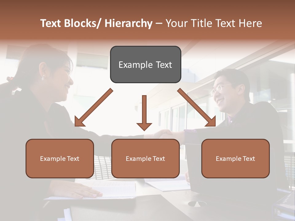 Businessman Wear Handsome PowerPoint Template