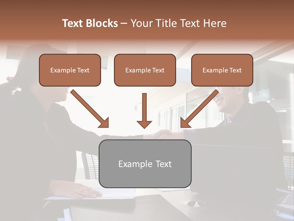Businessman Wear Handsome PowerPoint Template