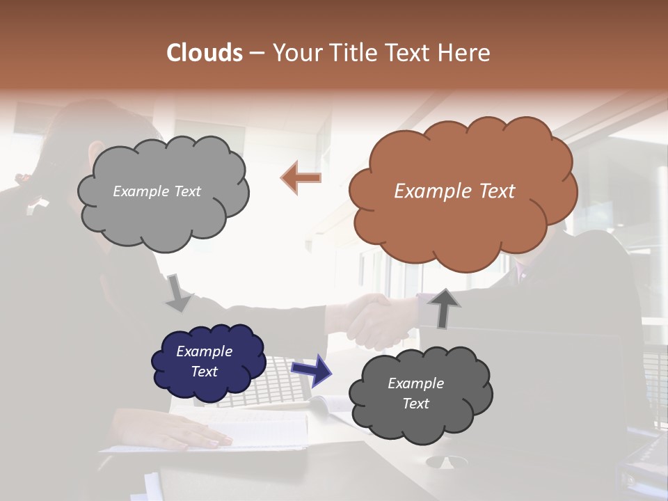 Businessman Wear Handsome PowerPoint Template