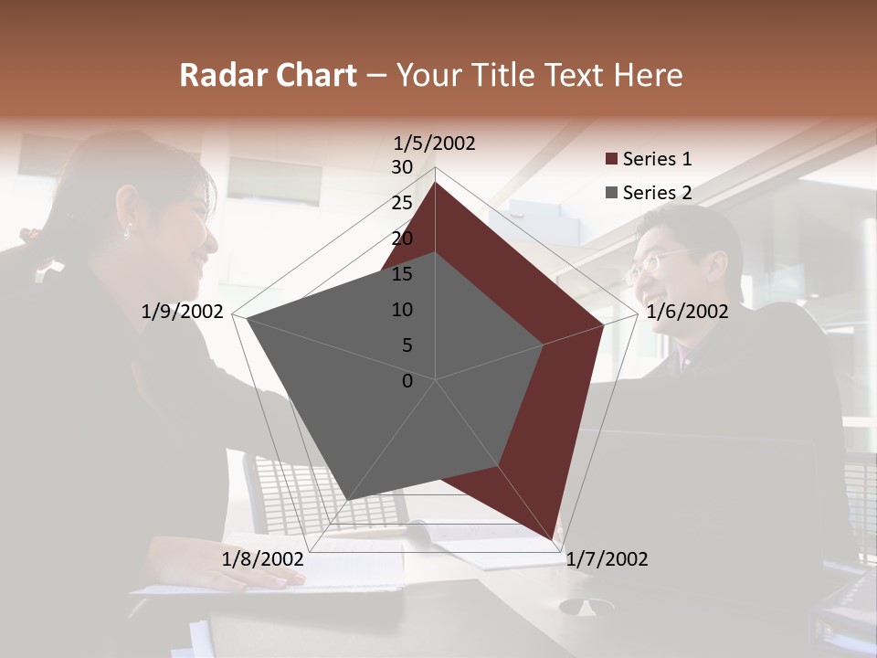 Businessman Wear Handsome PowerPoint Template