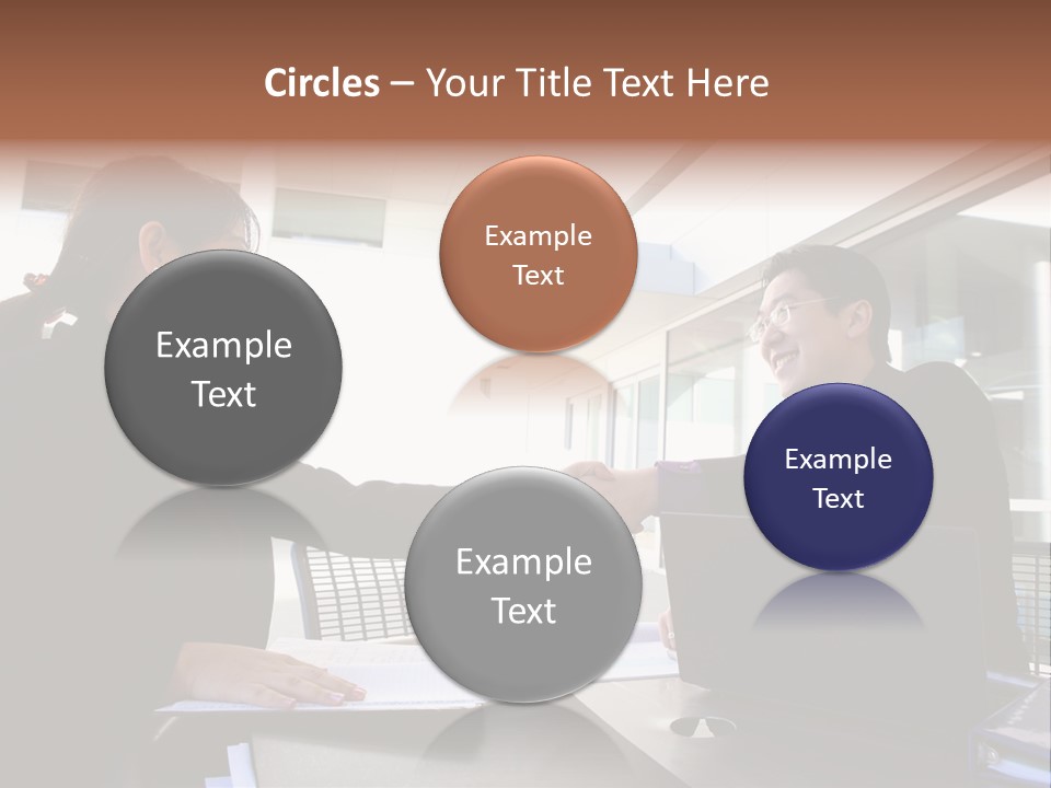 Businessman Wear Handsome PowerPoint Template