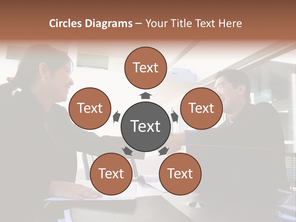 Businessman Wear Handsome PowerPoint Template