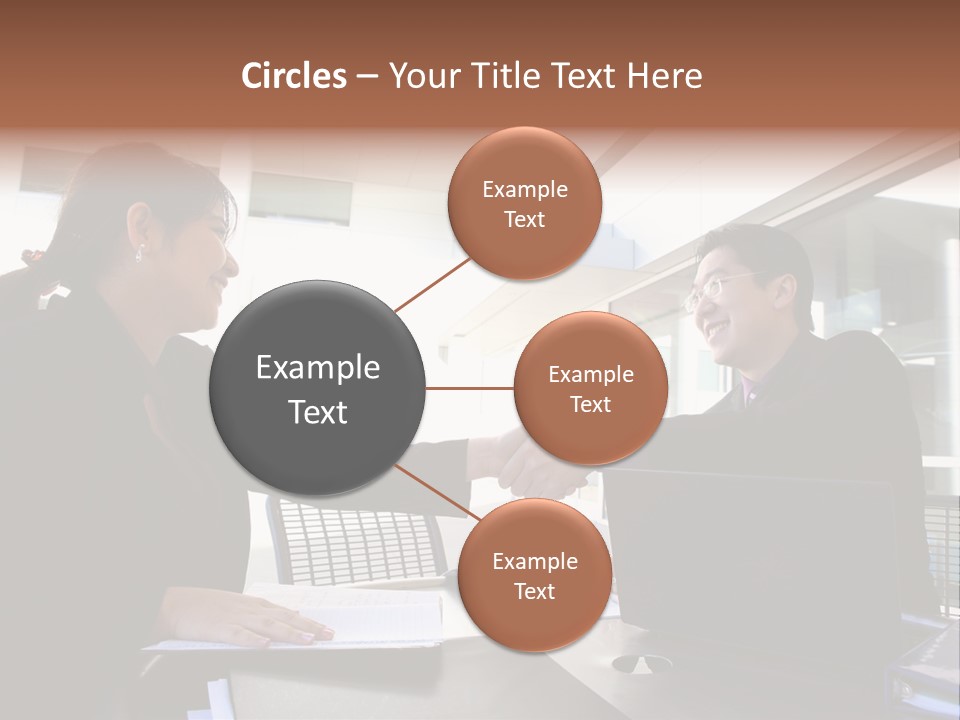 Businessman Wear Handsome PowerPoint Template