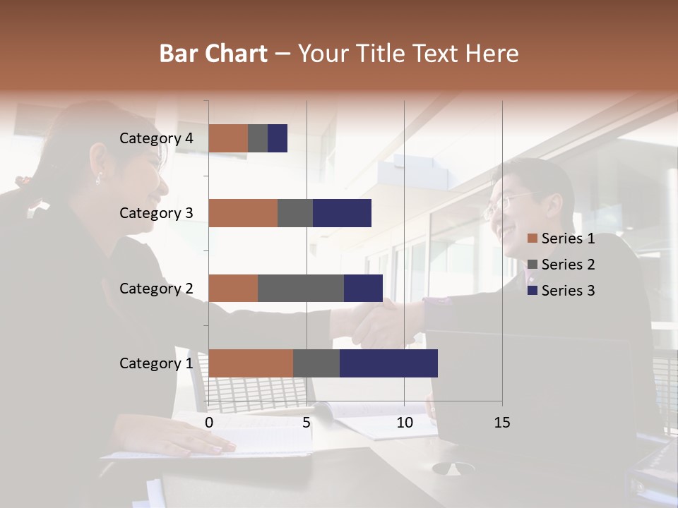 Businessman Wear Handsome PowerPoint Template