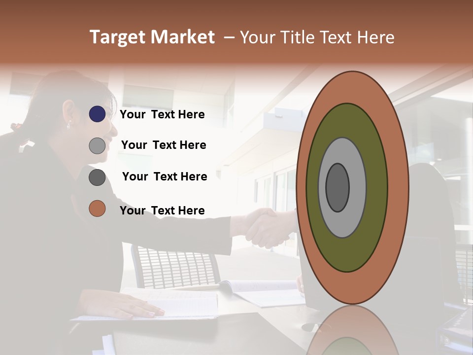 Businessman Wear Handsome PowerPoint Template