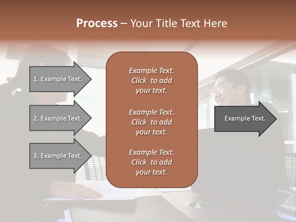 Businessman Wear Handsome PowerPoint Template