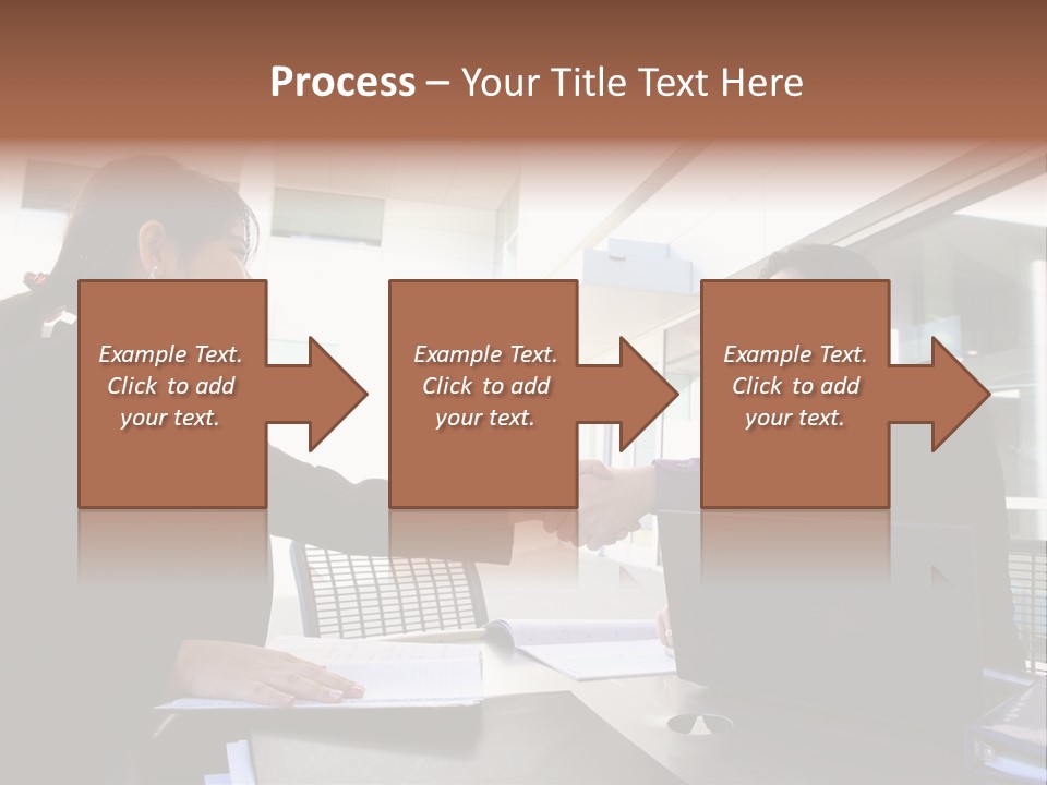 Businessman Wear Handsome PowerPoint Template