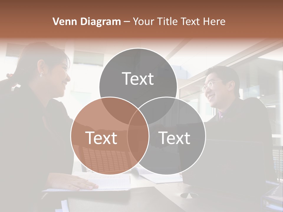 Businessman Wear Handsome PowerPoint Template