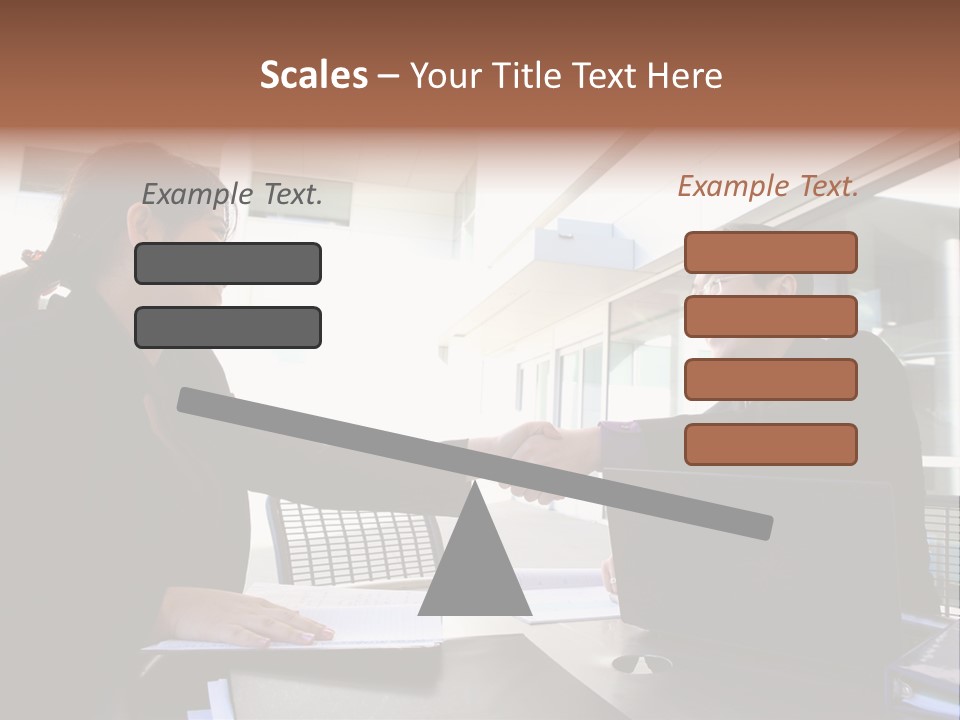 Businessman Wear Handsome PowerPoint Template