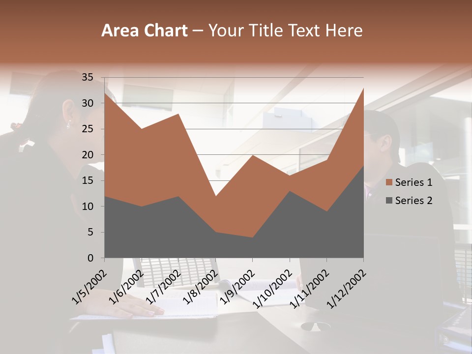 Businessman Wear Handsome PowerPoint Template