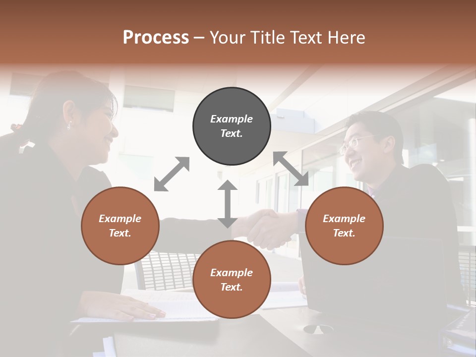 Businessman Wear Handsome PowerPoint Template