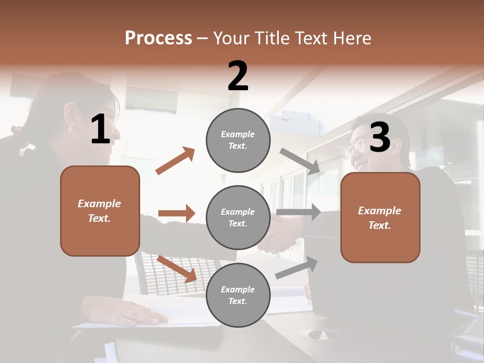Businessman Wear Handsome PowerPoint Template