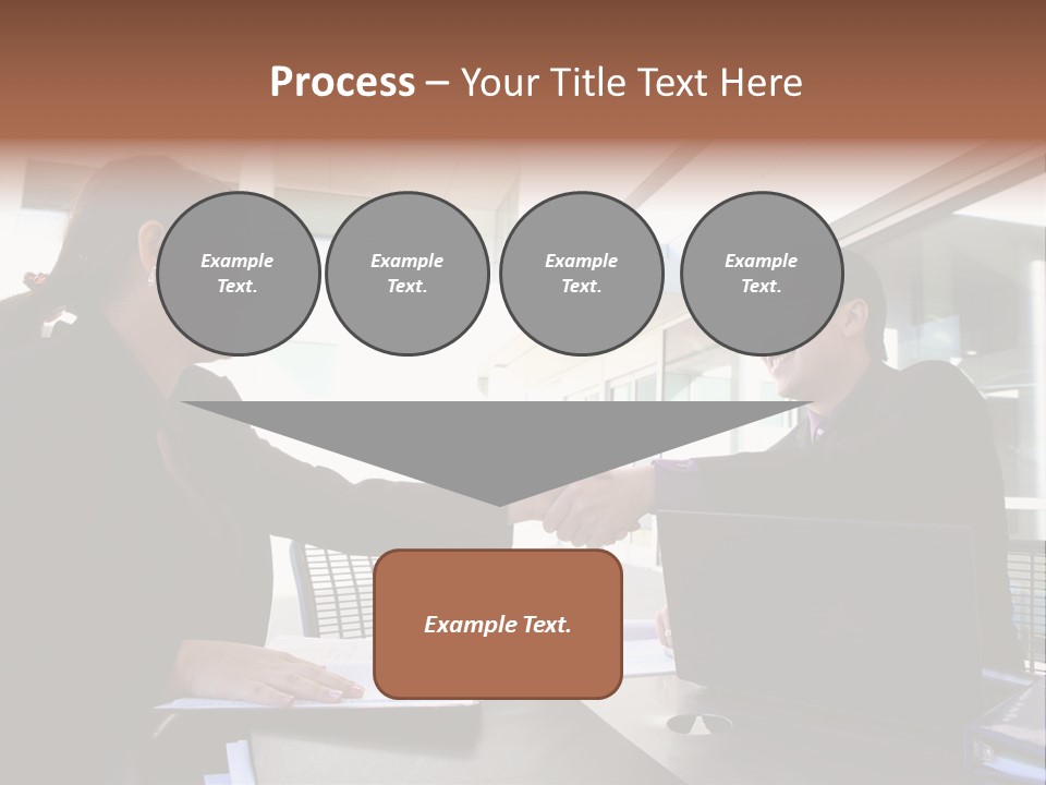 Businessman Wear Handsome PowerPoint Template