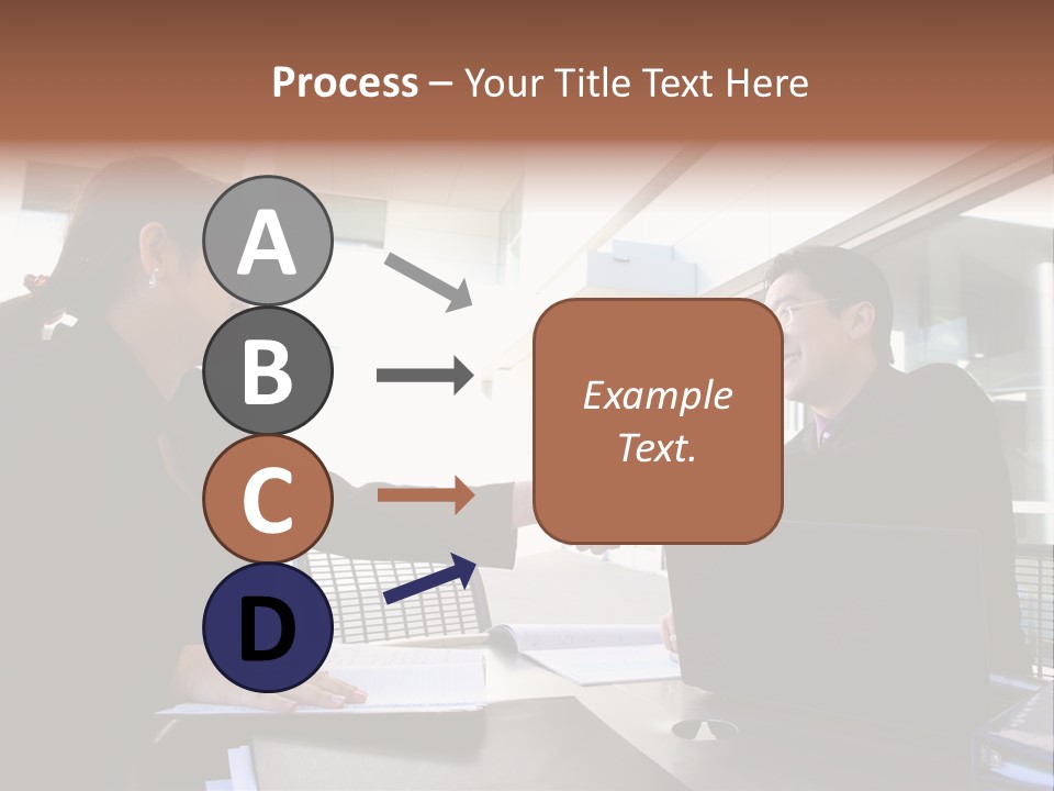 Businessman Wear Handsome PowerPoint Template